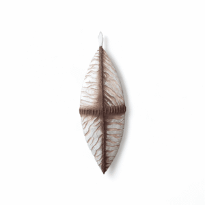 Escudo de Ogum Grande Pintura em Marfim